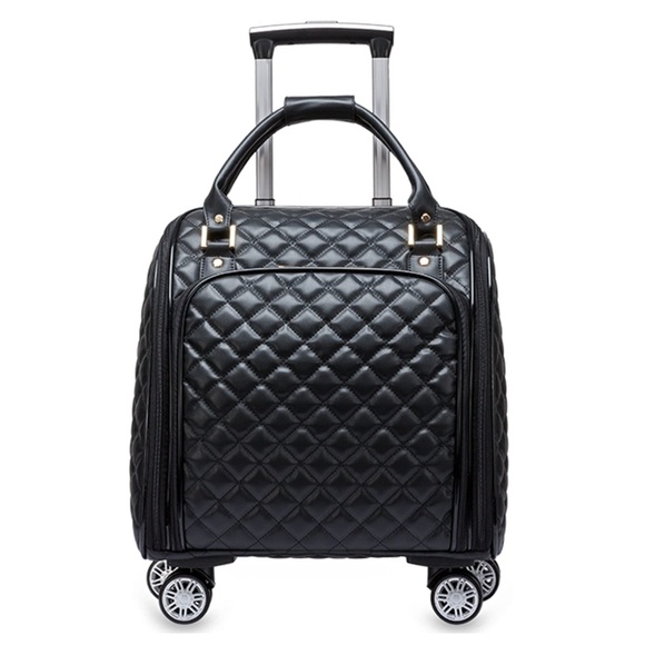 V&NSIXSIX Bags Vnsixsix Leather Soft Side Carry On Poshmark